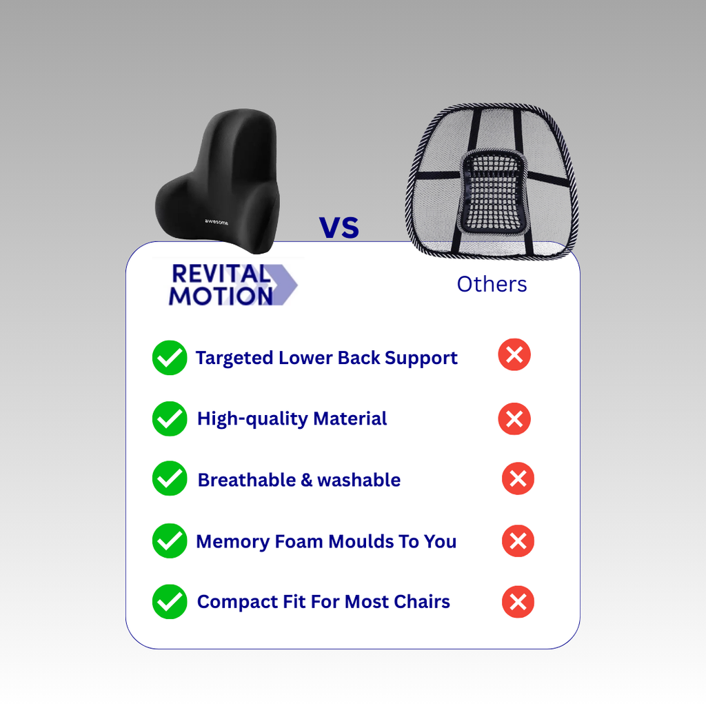 LumbarSupport Office Pillow