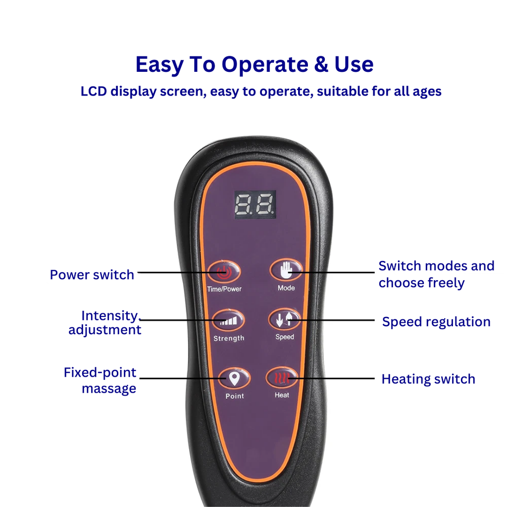TotalRelax Heated Massage Mat