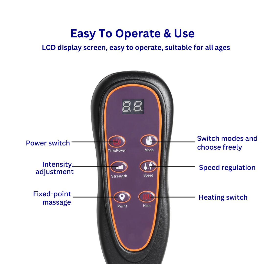 TotalRelax Heated Massage Mat