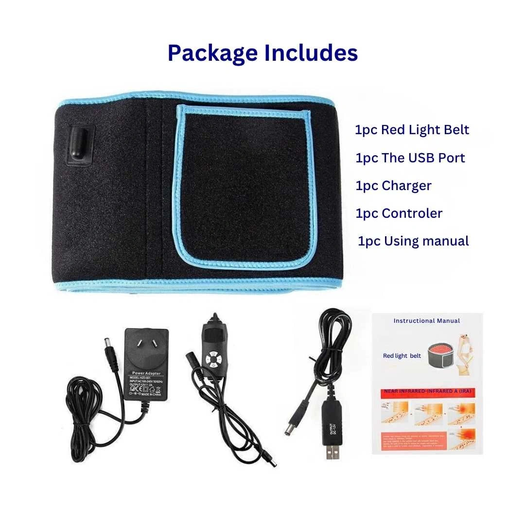 RevitalRecovery Red Light Belt